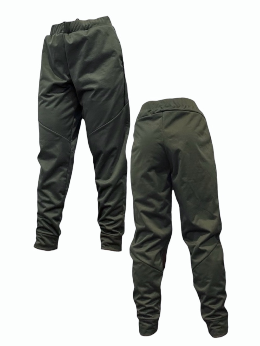 Champion Men's Olive Green Athletic Joggers